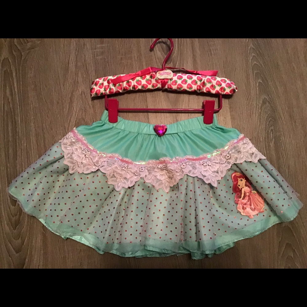 Strawberry Shortcake skirt with hanger